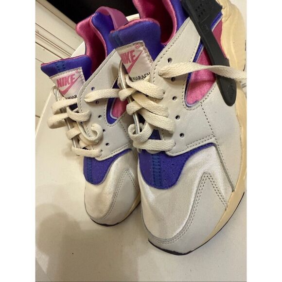 Nike Men's Air Huarache Run PRM Athletic Sneaker Shoes Multicolor Size 6.5 - Picture 2 of 11